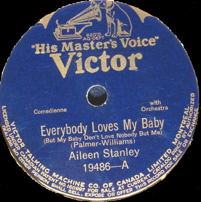 Everybody Loves My Baby - Victor 19486-A (1924)